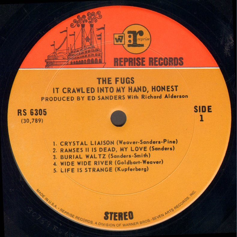 It Crawled Into My Hands - US 2nd Issue Vinyl LP