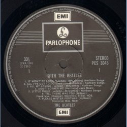With the Beatles - Late 1970ies UK 'Two Box' Stereo Pressing