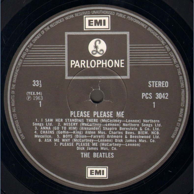 Please Please Me - Late 1970ies UK 'Two Box' Stereo Pressing