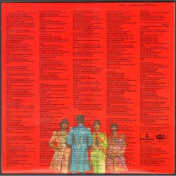 Sgt. Pepper's Lonely Hearts Club Band - 1969 Danish Parlophone label 2nd Issue 13-track LP