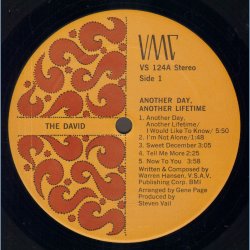 Another Day, Another Lifetime - Original US Vinyl Issue