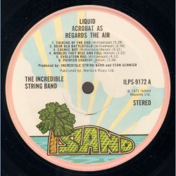 Liquid Acrobat As Regards The Air  - Original UK Issue