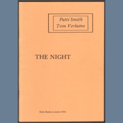 The Night - UK 2nd Printing - Orange Stapled Wrappers