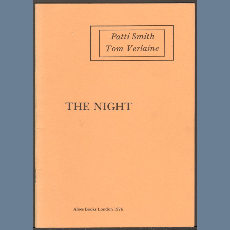 The Night - UK 2nd Printing - Orange Stapled Wrappers