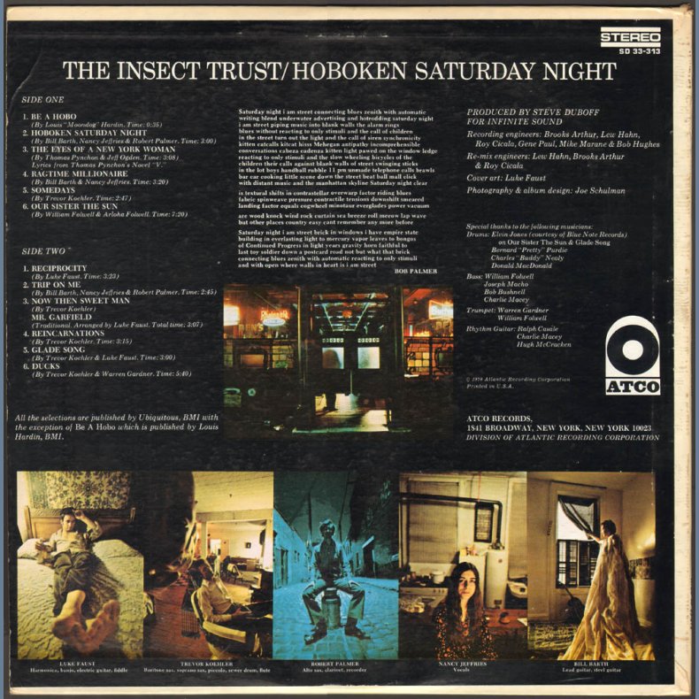 Hoboken Saturday Night - Original US Vinyl issue