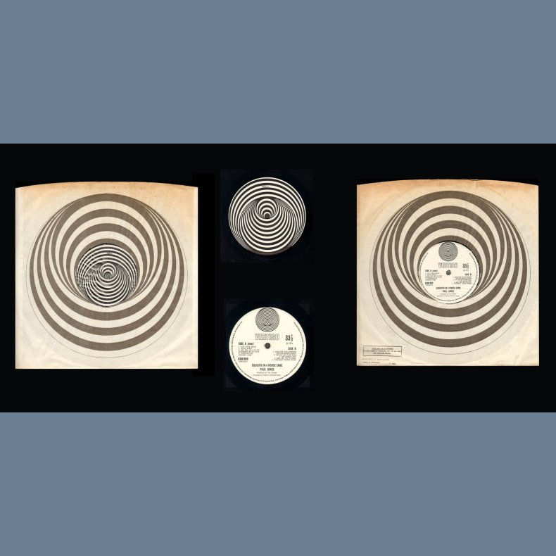 Crucifix In A Horseshoe - Original 1971 UK Vertigo label 9-tracl LP - Swirl Label Issue