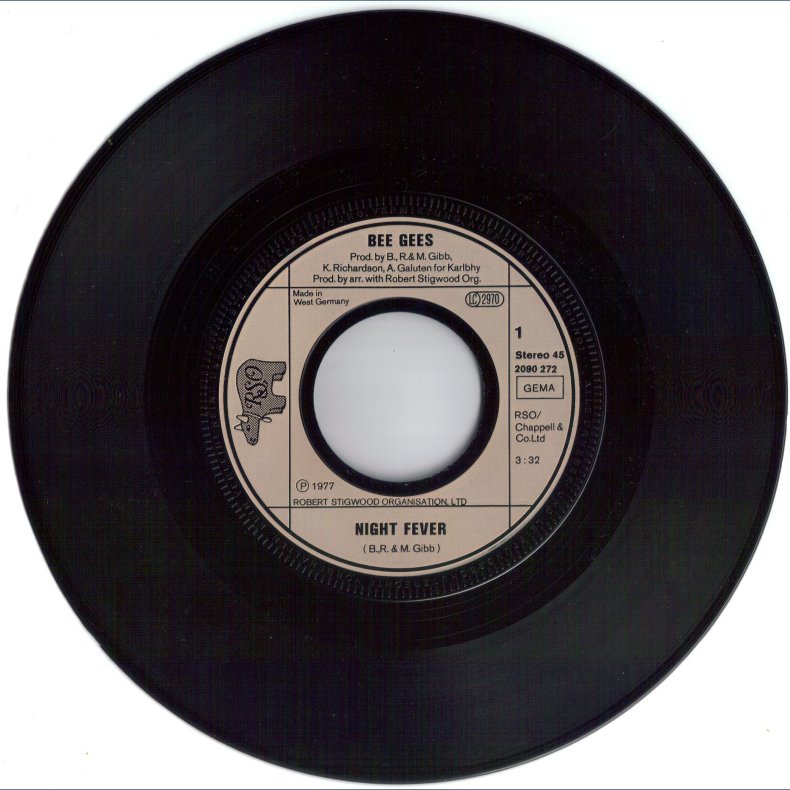 Night Fever b/w Down The Road - Original German Issue