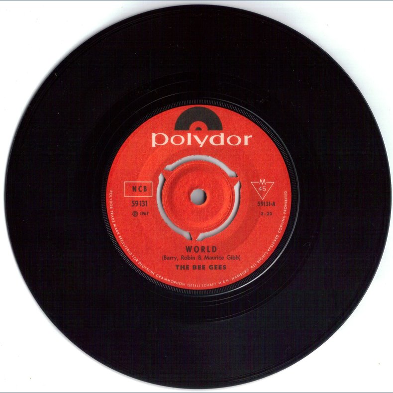 World b/w Sir Geoffrey Saved This World - Original Norweigian Issue