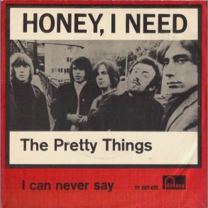 Honey, I Need b/w I Can Never Say - Original 1965 Norwegian/Danish 2-track 7