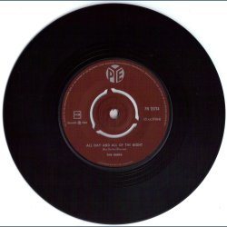 All Day And All Of The Night b/w I Gotta Move - Original Swedish Issue