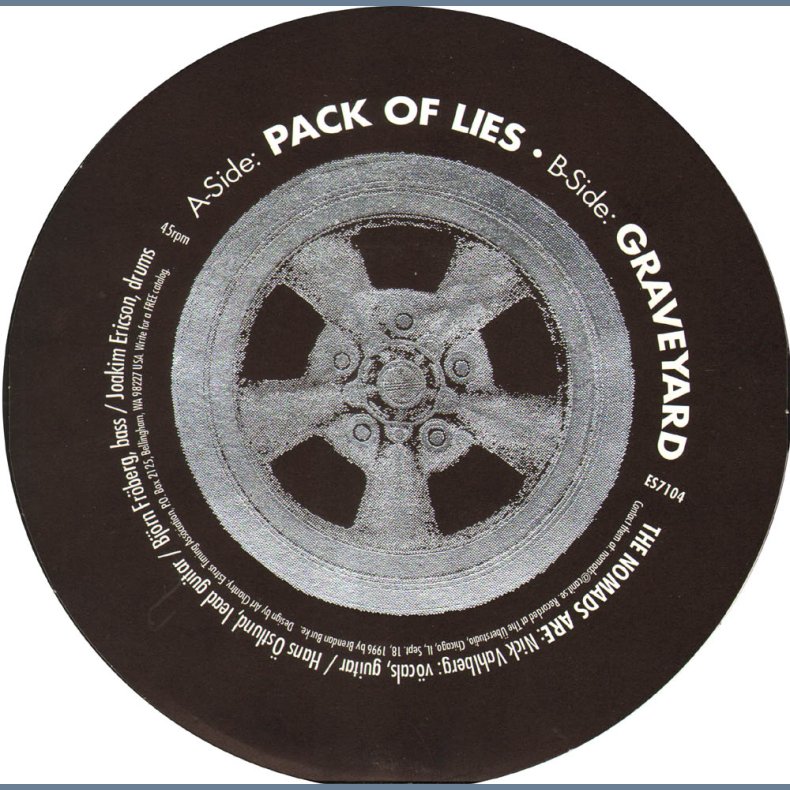 Pack Of Lies b/w Graveyard - Original US Issue