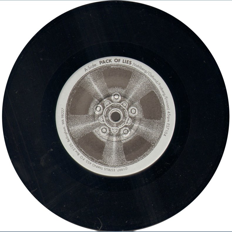 Pack Of Lies b/w Graveyard - Original US Issue