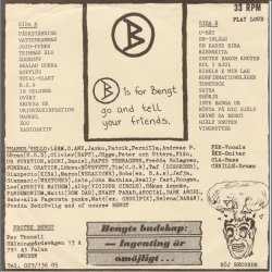 In Bengt We Trust - Original Swedish 1st Pressing