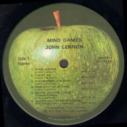 Mind Games - Original 1973 US Apple label 1st issue LP