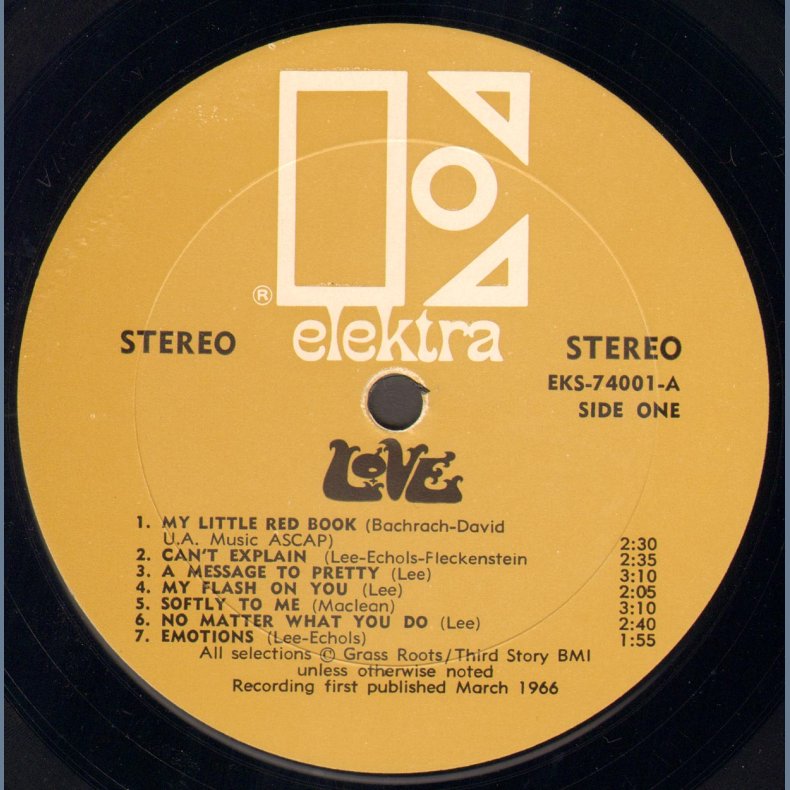 Love - Original US Stereo 14-track LP