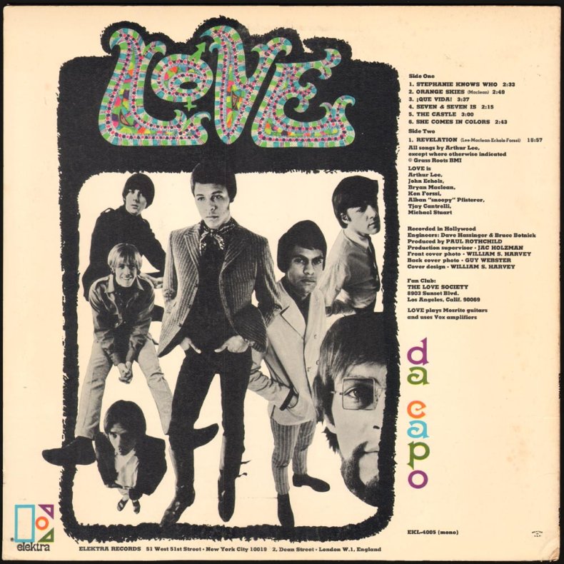 Da Capo - Original US Mono 7-track Vinyl LP