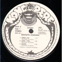 Anima - Original Danish 1st Issue LP