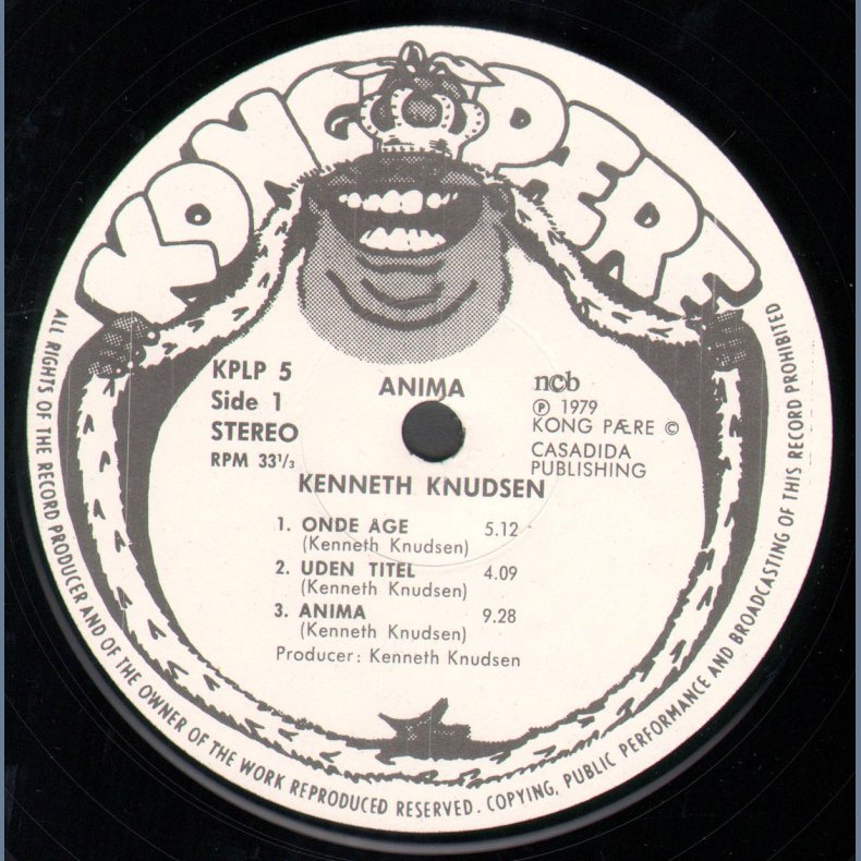 Anima - Original Danish 1st Issue LP