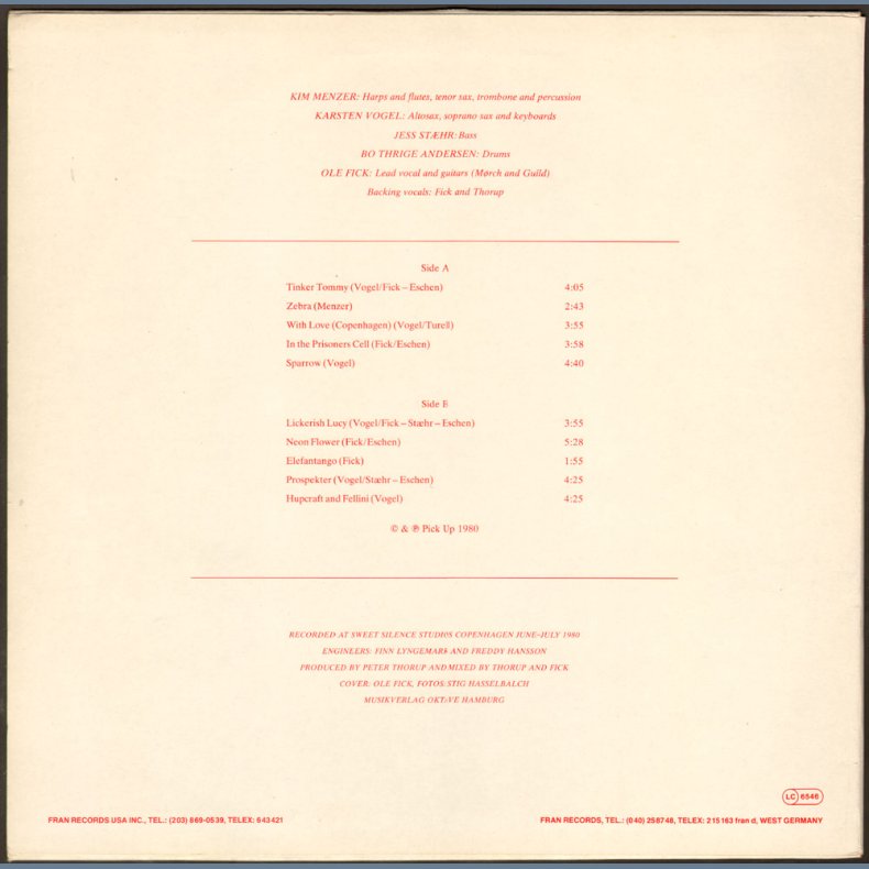 Shorts - Original German Vinyl issue Issue