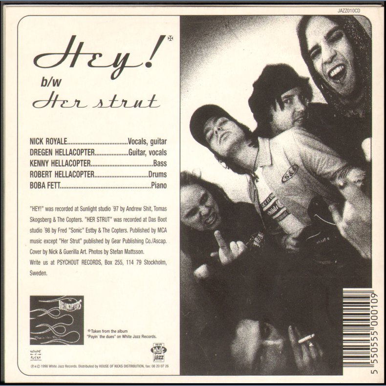 Hey! - 2-track Swedish CD Single