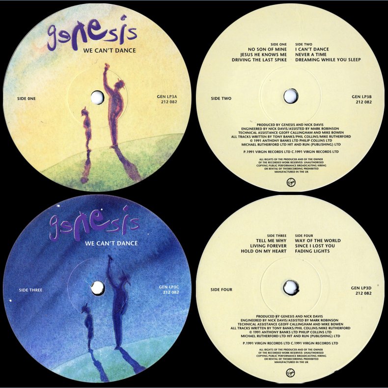 We Can't Dance - Original UK Vinyl Issue