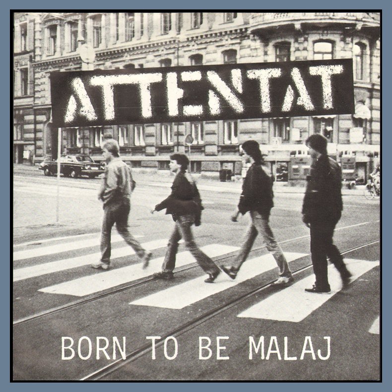 Born To Be Malaj - 1981 3-track Swedish 7" Single