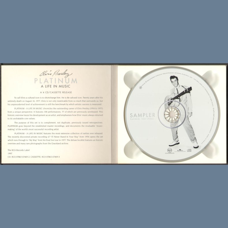 Platinum - A Life In Music - 1997 European 12-track promotional Issie CD Sampler