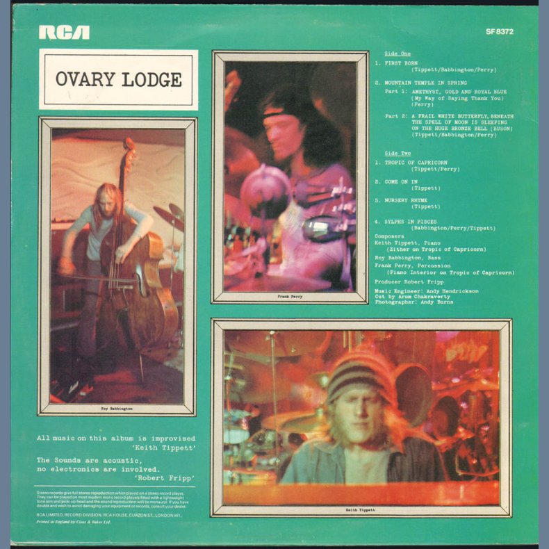 Ovary Lodge - Original UK Vinyl Issue