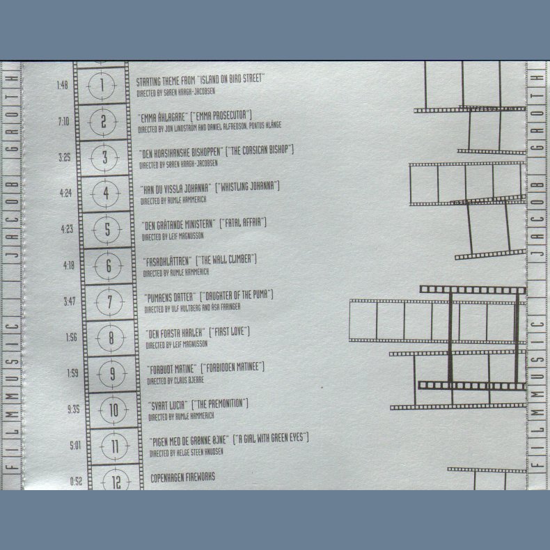 Filmmusic - Composed And Arranged By Jacob Groth