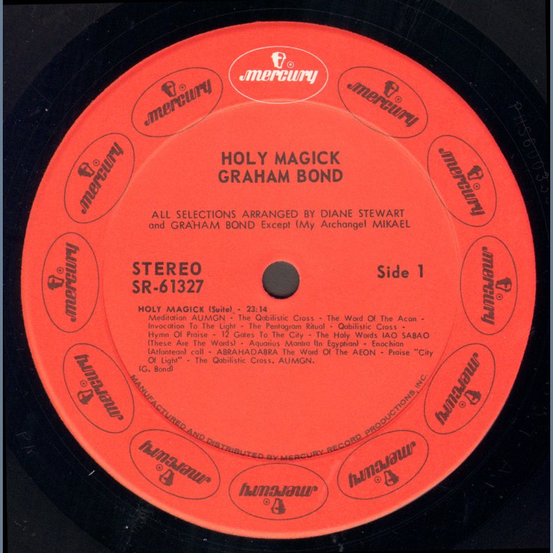 Holy Magick - Original US Vinyl Pressing