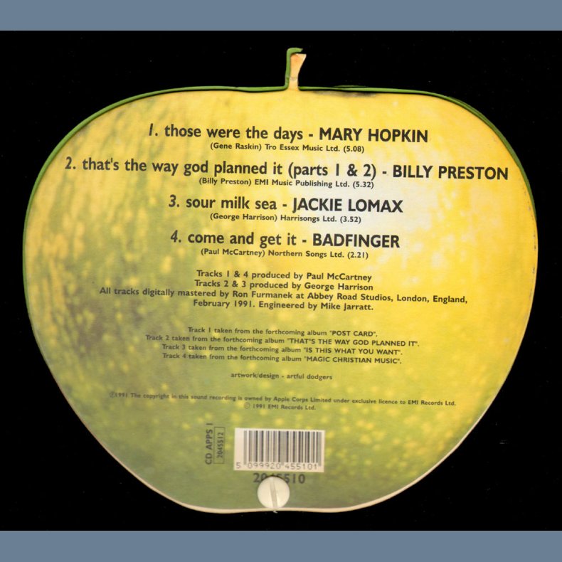 The Apple e.p. - UK limited edition 4-track CD Single