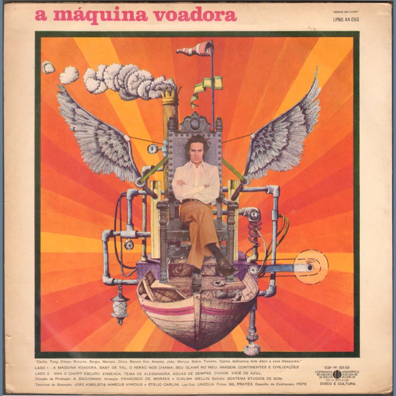 Minha M&aacute;quina Voadora - Original Brazilian Mono Vinyl LP