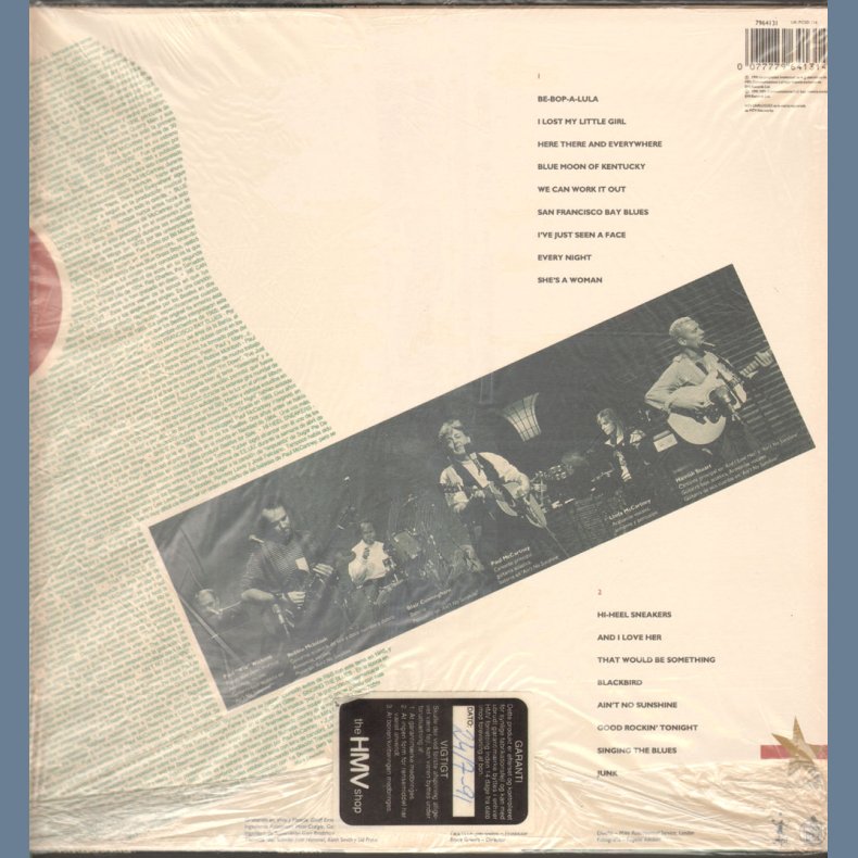 Unplugged - The Official Bootleg - UK Vinyl Issue - Still Sealed