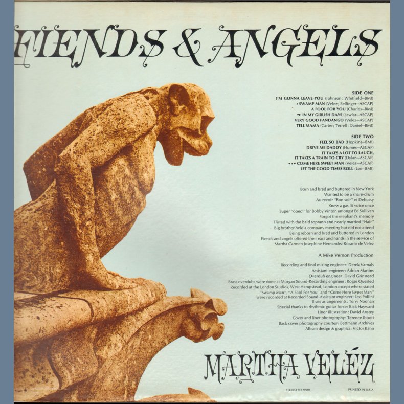 Friends &amp; Angels - Original US Vinyl issue