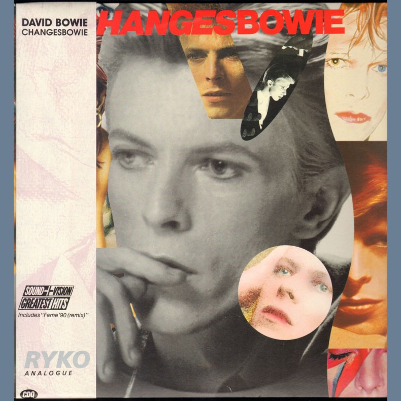 ChangesBowie - 1990 US Ryko Analogue label 'Sound + Vision' Issue Audiophile Clear 2LP Vinyl Set