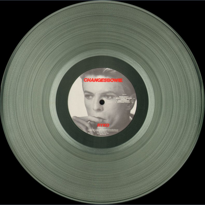 ChangesBowie - 1990 US Ryko Analogue label 'Sound + Vision' Issue Audiophile Clear 2LP Vinyl Set