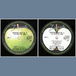 Unfinished Music No. 2: Life With The Lions - Original Japan Vinyl Issue