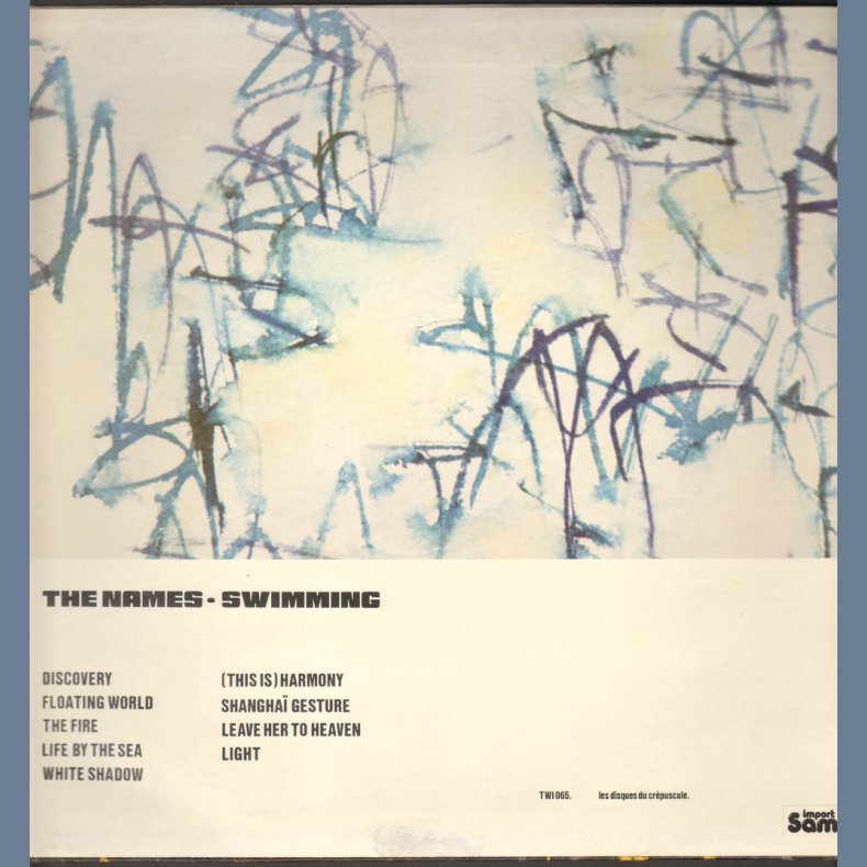 Swimming - Original Belgian 9-track Vinyl LP