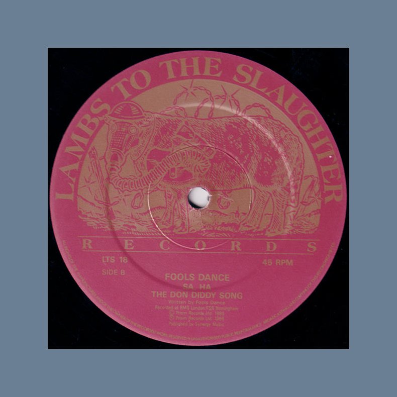 Fools Dance - Original UK 12" Vinyl Single