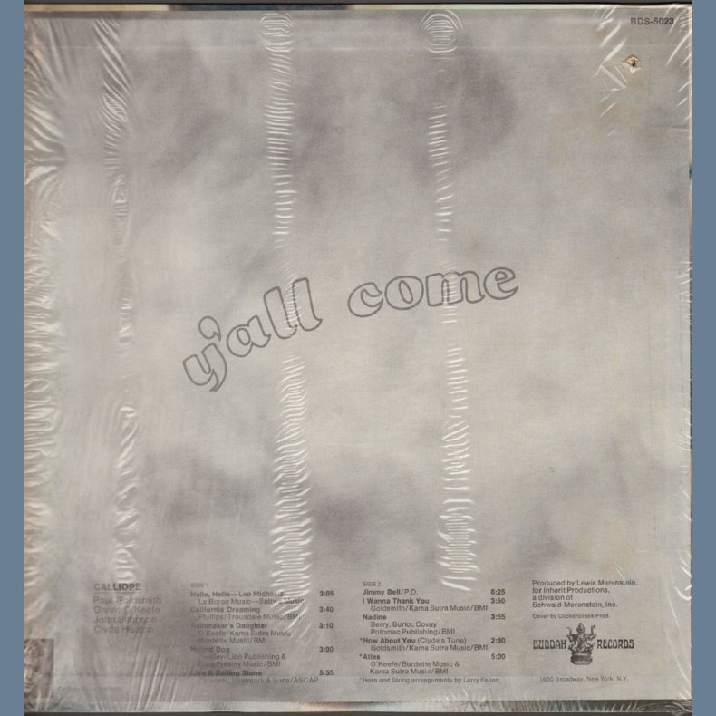 Steamed - Original US Stereo Vinyl LP