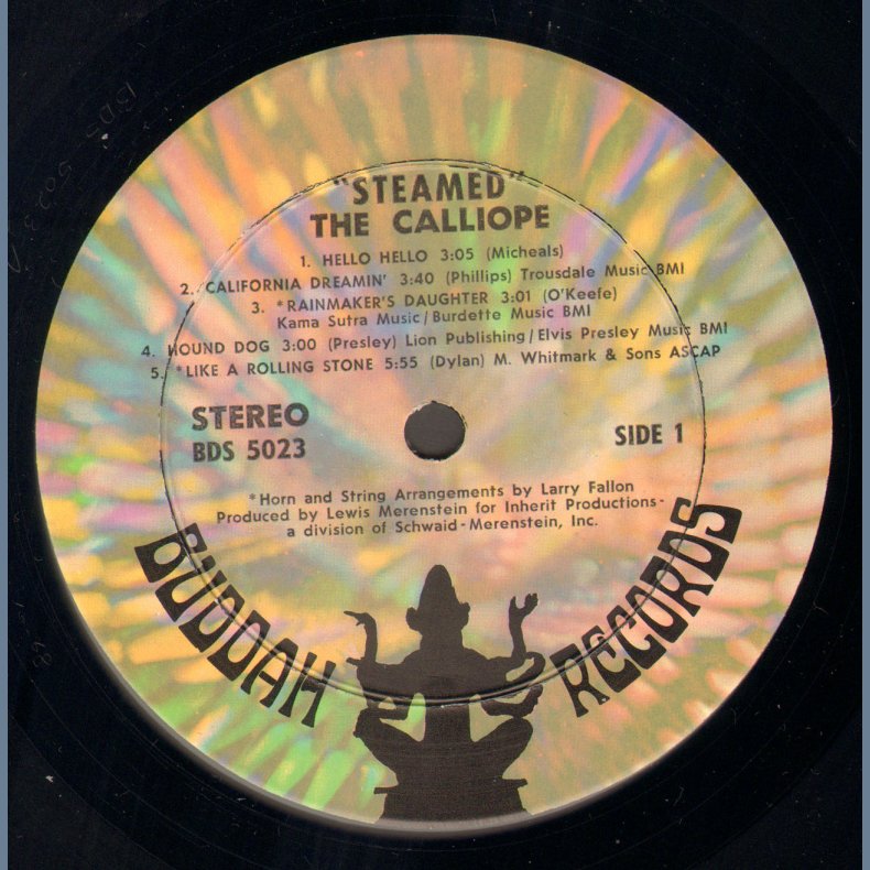 Steamed - Original US Stereo Vinyl LP