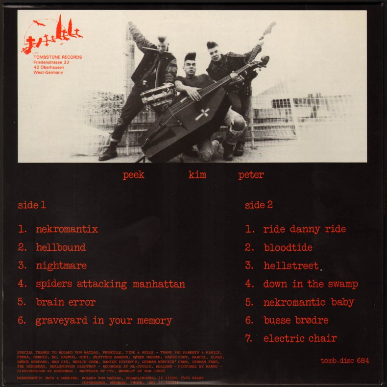 Hellbound - Original German printed 13-track German Vinyl issue