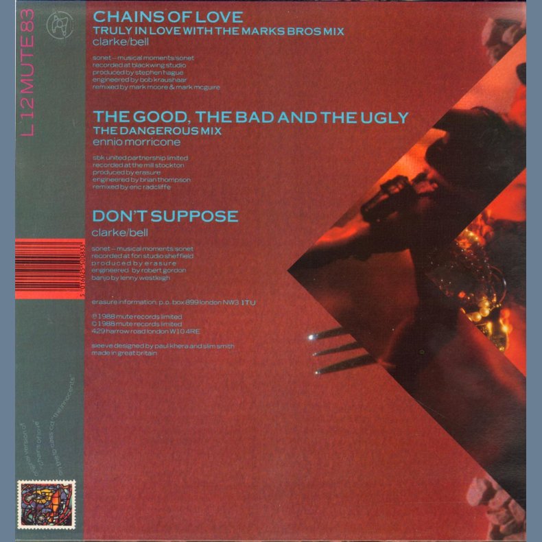 Chains Of Love - 1988 Limited Edition 3-track 12" Single