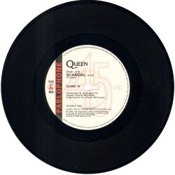 Scandal b/w My Life Has Been Saved - 1989 UK 2-track 7" Single