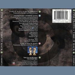 Take It Back - 1994 Dutch printed 3-track CD Single