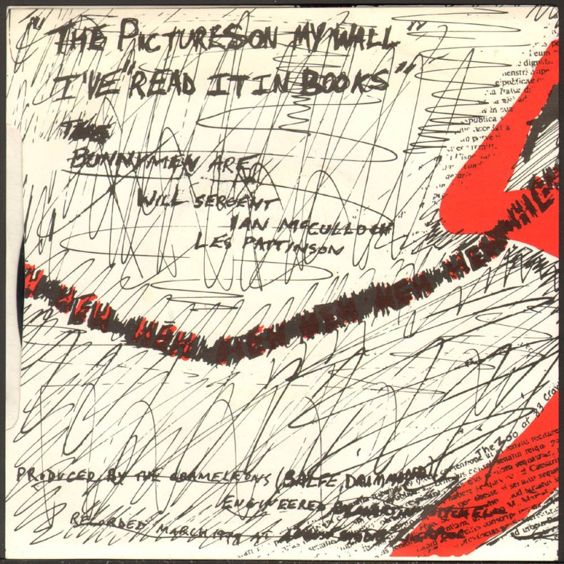 The Pictures On My Wall b/w Read It In Books - Original 1979 UK 7" Single - Yellow and Blue labels