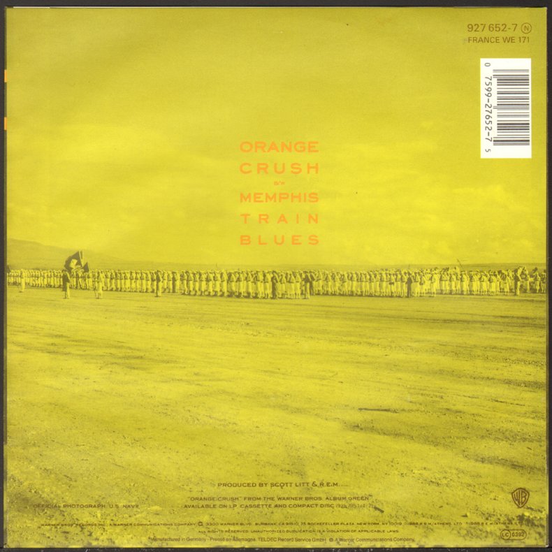 Orange Crush b/w Memphis Train Blues - German 2-track 7" Single