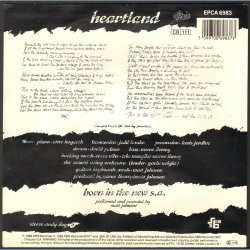 Heartland b/w Born In The New S.A. - Original Dutch 7" Vinyl Single