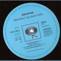 Bringing It All Back Home - 1998 UK Limited Edition 180 gram Audiophile Issue LP 