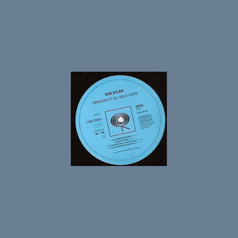 Bringing It All Back Home - 1998 UK Limited Edition 180 gram Audiophile Issue LP 